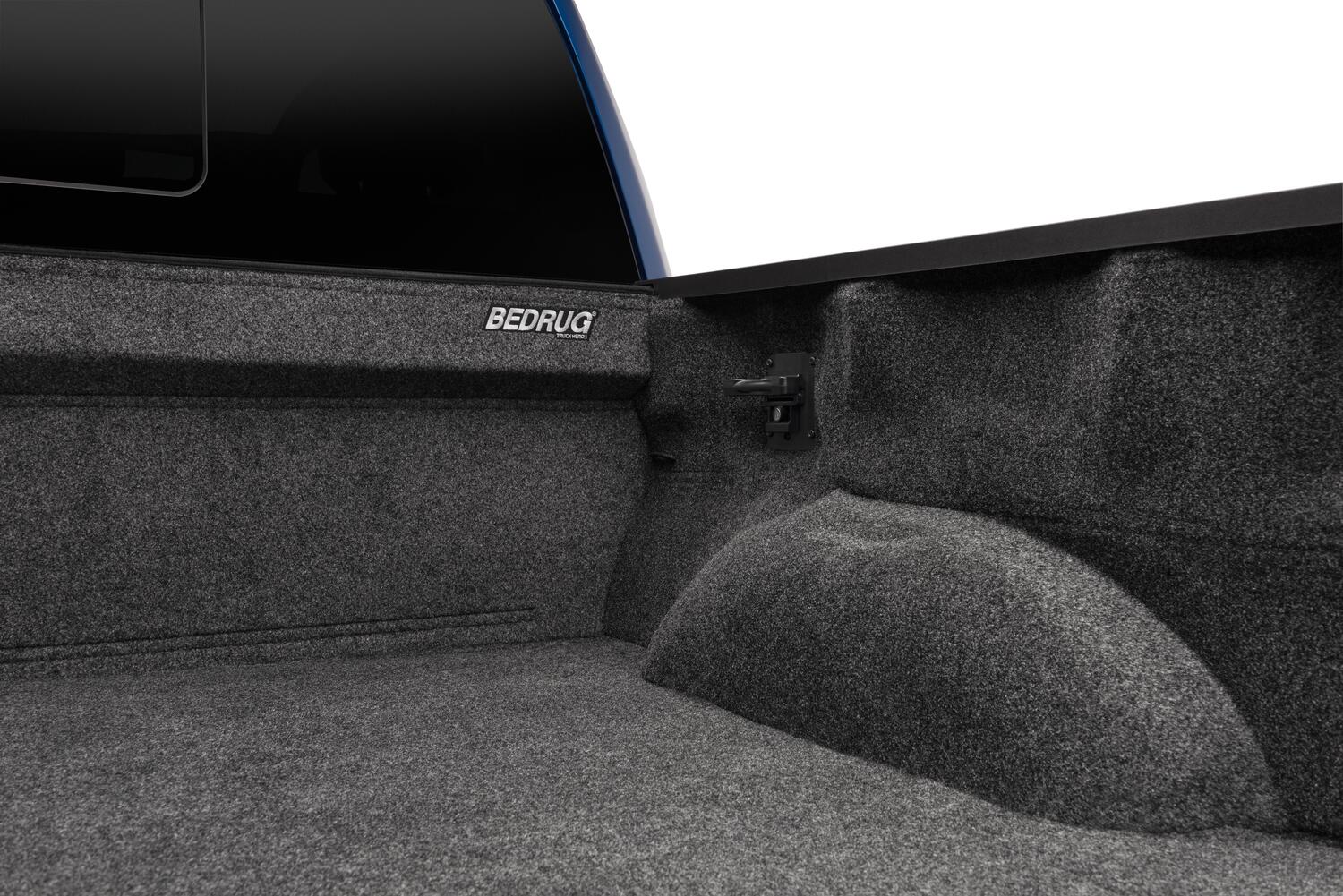 Complete Truck Bed Liner 3/4 Inch Thick Floor 1/4 Inch Thick Side Walls Included Bulkhead And Tailgate 2024 Ford Ranger Supercrew 5' Bed Charcoal BedRug-4