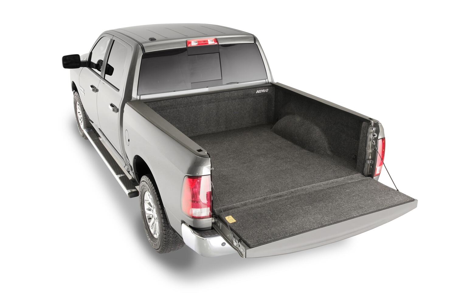 2002-18 (19-23 Classic) Ram 1500/ 2003-24 2500/3500 6'4 inch w/o RamBox Complete Truck Bed Liner 3/4 Inch Thick Floor 1/4 Inch Thick Side Walls Incl. Bulkhead And Tailgate w/o Bed Rail Storage Charcoal BedRug