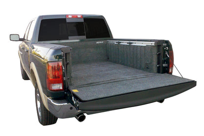 09-18 (19-23 Classic) Dodge Ram 5'7 inch Bed With Rambox Complete Truck Bed Liner 3/4 Inch Thick Floor 1/4 Inch Thick Side Walls Incl. Bulkhead And Tailgate w/Bed Rail Storage Charcoal BedRug-3