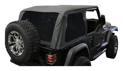 Black Diamond Bowless Replace-A-Top w/ Tinted Windows for 1992-95 YJ Wrangler RT Off Road