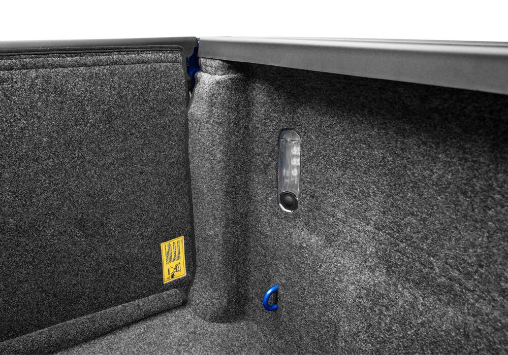Truck Bed Liner 19+ (New Body Style) Dodge Ram 5'7 inch Bed W/Out Rambox W/Out Multifunction Tailgate Charcoal BedRug-12