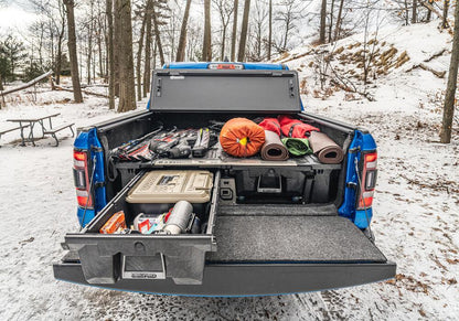 Truck Bed Liner 19+ (New Body Style) Dodge Ram 5'7 inch Bed W/Out Rambox W/Out Multifunction Tailgate Charcoal BedRug-6
