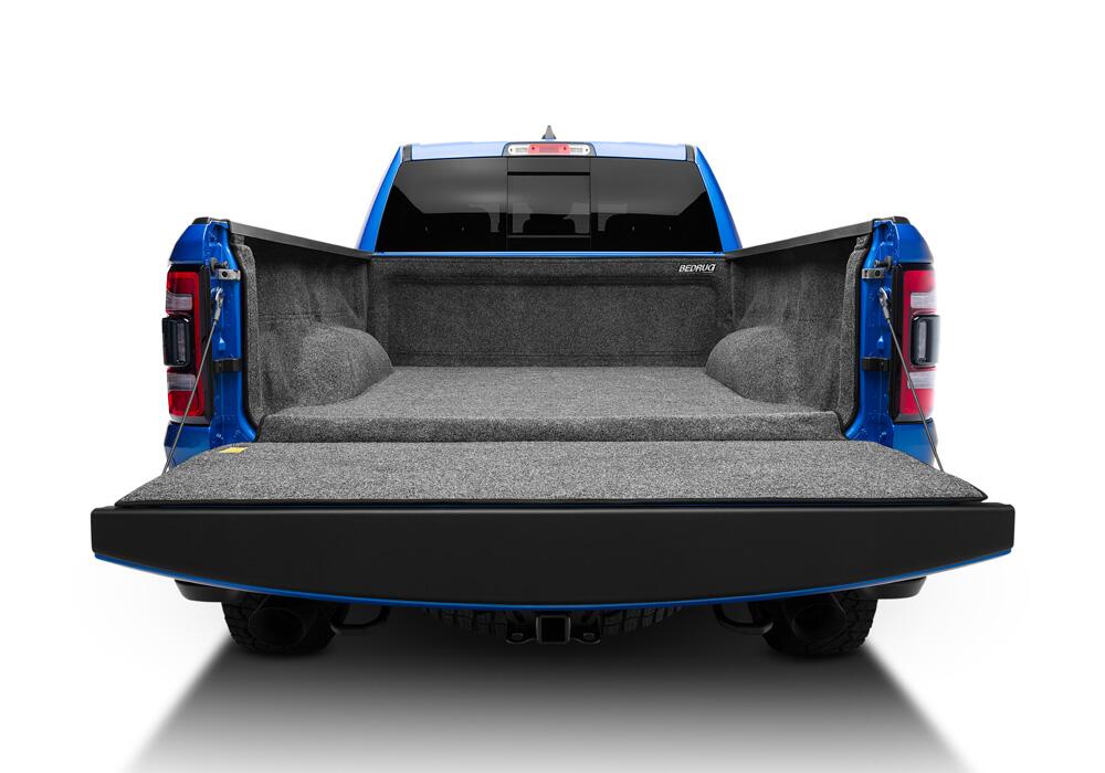 Truck Bed Liner 19+ (New Body Style) Dodge Ram 6'4 inch Bed W/Out Rambox W/Out Multifunction Tailgate Charcoal BedRug-15
