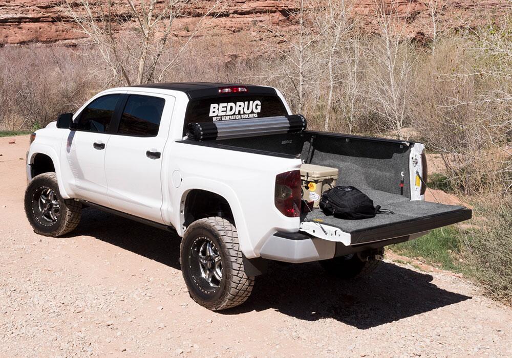 07-21 Toyota Tundra 6.5' Bed Complete Truck Bed Liner 3/4 Inch Thick Floor 1/4 Inch Thick Side Walls Incl. Bulkhead And Tailgate Charcoal BedRug-1