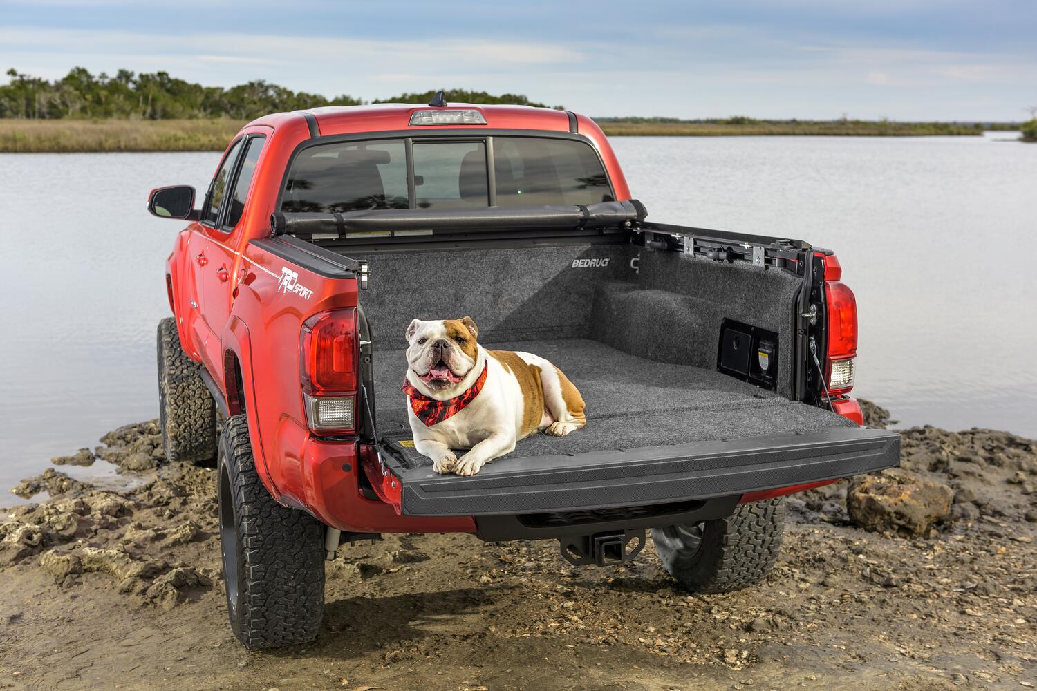 05+ Toyota Tacoma 60.3 inch Bed Complete Truck Bed Liner 3/4 Inch Thick Floor 1/4 Inch Thick Side Walls Incl. Bulkhead And Tailgate Charcoal BedRug-4