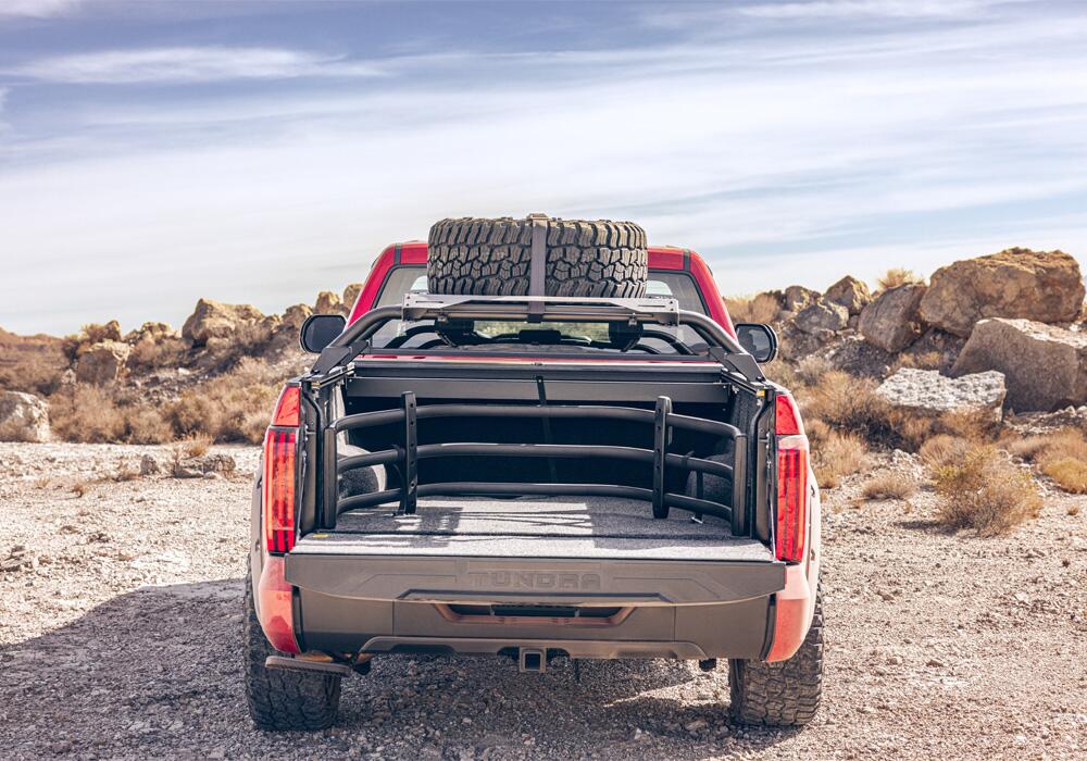 22-25 Toyota Tundra 5.5' Bed Complete Truck Bed Liner 3/4 Inch Thick Floor 1/4 Inch Thick Side Walls Incl. Bulkhead And Tailgate Charcoal BedRug-7