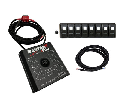 BantamX Modular w/ Green LED with 84 Inch battery cables sPOD