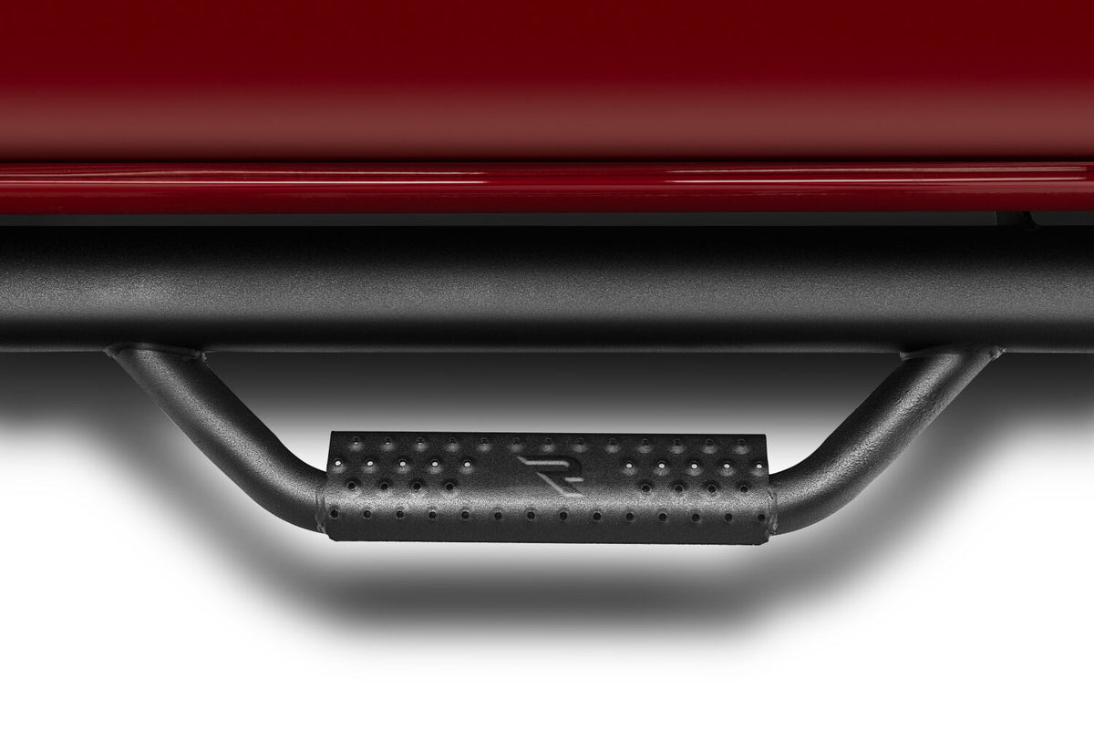 Nerf Step Bar Cab Length (1 Step per Side) 2007-2013 Chevy Silverado/GMC Sierra 1500/2007-2010 2500 HD/3500 HD 8' Bed Regular Cab Textured Black N Fab NFab-1