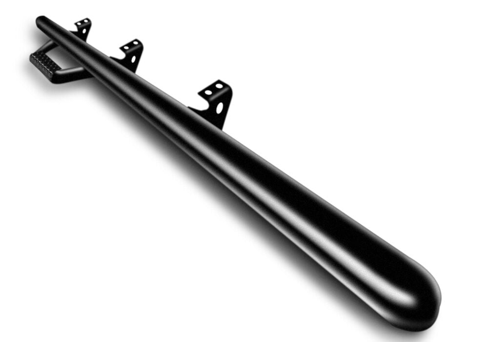 Nerf Step Bar Cab Length (1 Step per Side) 2011-2014 Chevy Silverado/GMC Sierra 2500 HD/3500 HD Regular Cab Textured Black N Fab NFab-2