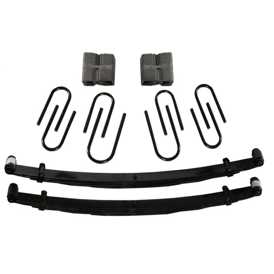 Chevy/GMC Lift Kit 2.5 Inch Lift 73-87 Pickup/Suburban Includes Front Leaf Springs Front/Rear U Bolt Kits Bushing Kit Rear Block Skyjacker