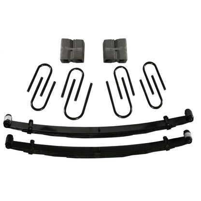 Chevy/GMC Lift Kit 2.5 Inch Lift 73-87 Pickup/Suburban Includes Front Leaf Springs Front/Rear U Bolt Kits Bushing Kit Rear Block Skyjacker