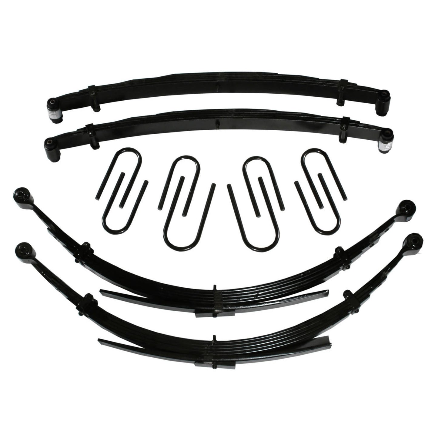 Chevy/GMC Lift Kit 4 Inch Lift 73-87 Pickup/Suburban Includes Front/Rear Leaf Springs Front/Rear U Bolt Kits Bushing Kit Skyjacker