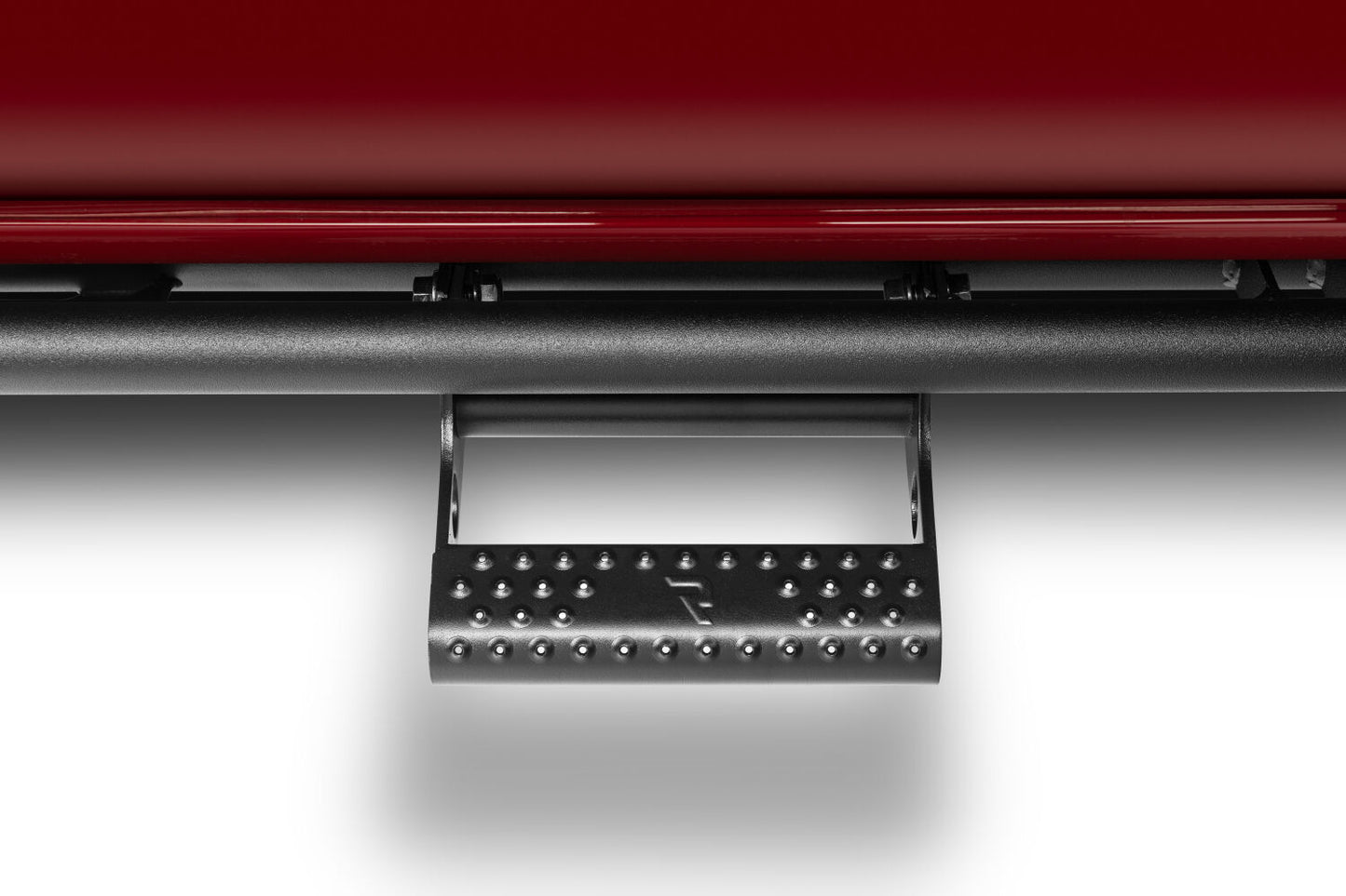 RKR Step System Cab Length (2 Step Mounts/2 Steps per Side) 1.75 Inch Rails 2019 (New Body Style)-2025 Chevy Silverado/GMC Sierra 1500/2020-2025 2500 HD/3500 HD Crew Cab Textured Black NFab-2