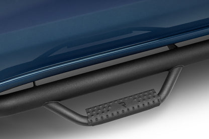 Nerf Step Bar Cab Length (2 Steps per Side) 2019 (New Body Style)-2026 Chevy Silverado/GMC Sierra 1500/2020-2026 2500 HD/3500 HD Crew Cab Textured Black N Fab NFab-4