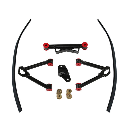 Lift Kit 2-2.5 Inch Lift 88-96 Chevrolet K1500 Includes A-Arms Differential Brackets Rear Add-A-Leafs Skyjacker