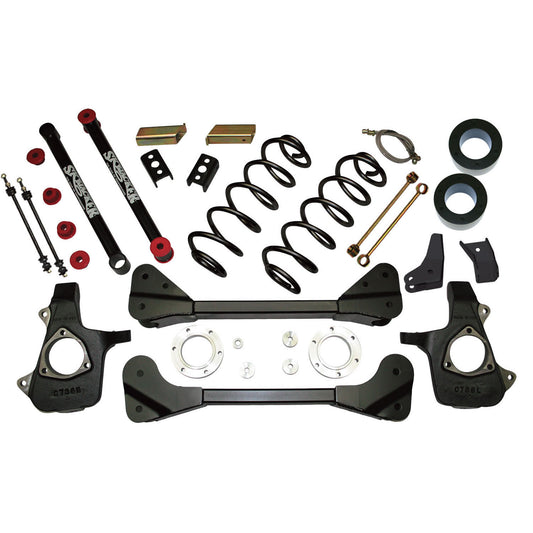 Lift Kit 3 Inch Lift 07-13 Avalanche Includes Front Struts Rear Coils Can Use OEM Tires/Wheels w/No More Than 5in. Backspace Skyjacker