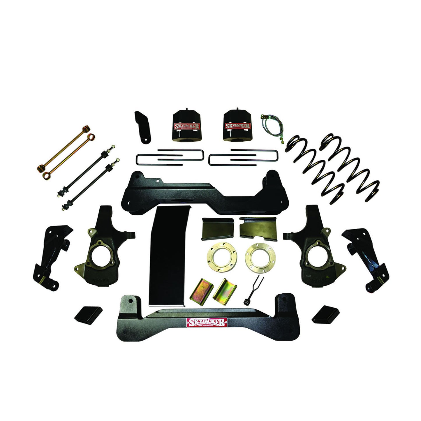 Lift Kit 6 Inch Lift Tahoe/Yukon/ Avalnche Includes Front Struts Rear Coil Springs Install Time 8 Hours Skyjacker