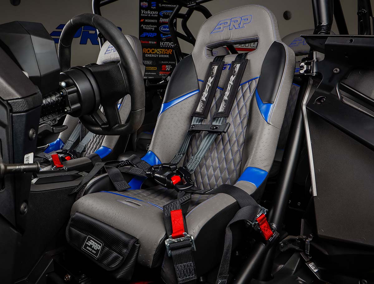 Quick Release Front Seat Mounts for Polaris PRO XP PRO R Turbo R Pair PRP Seats-4