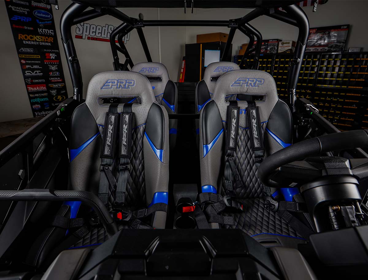Quick Release Front Seat Mounts for Polaris PRO XP PRO R Turbo R Pair PRP Seats-5