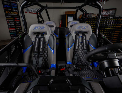Quick Release Front Seat Mounts for Polaris PRO XP PRO R Turbo R Pair PRP Seats-5