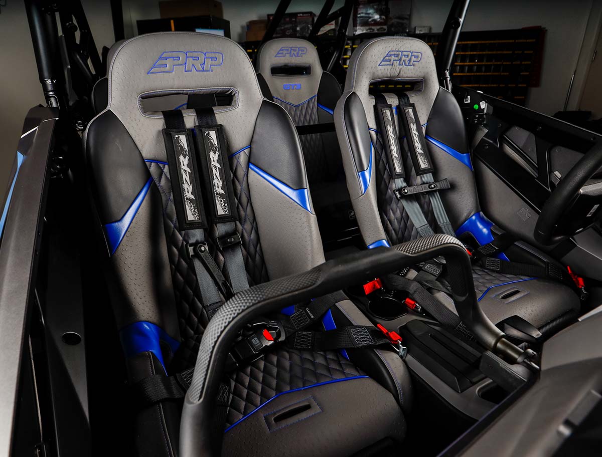Quick Release Front Seat Mounts for Polaris PRO XP PRO R Turbo R Pair PRP Seats-6