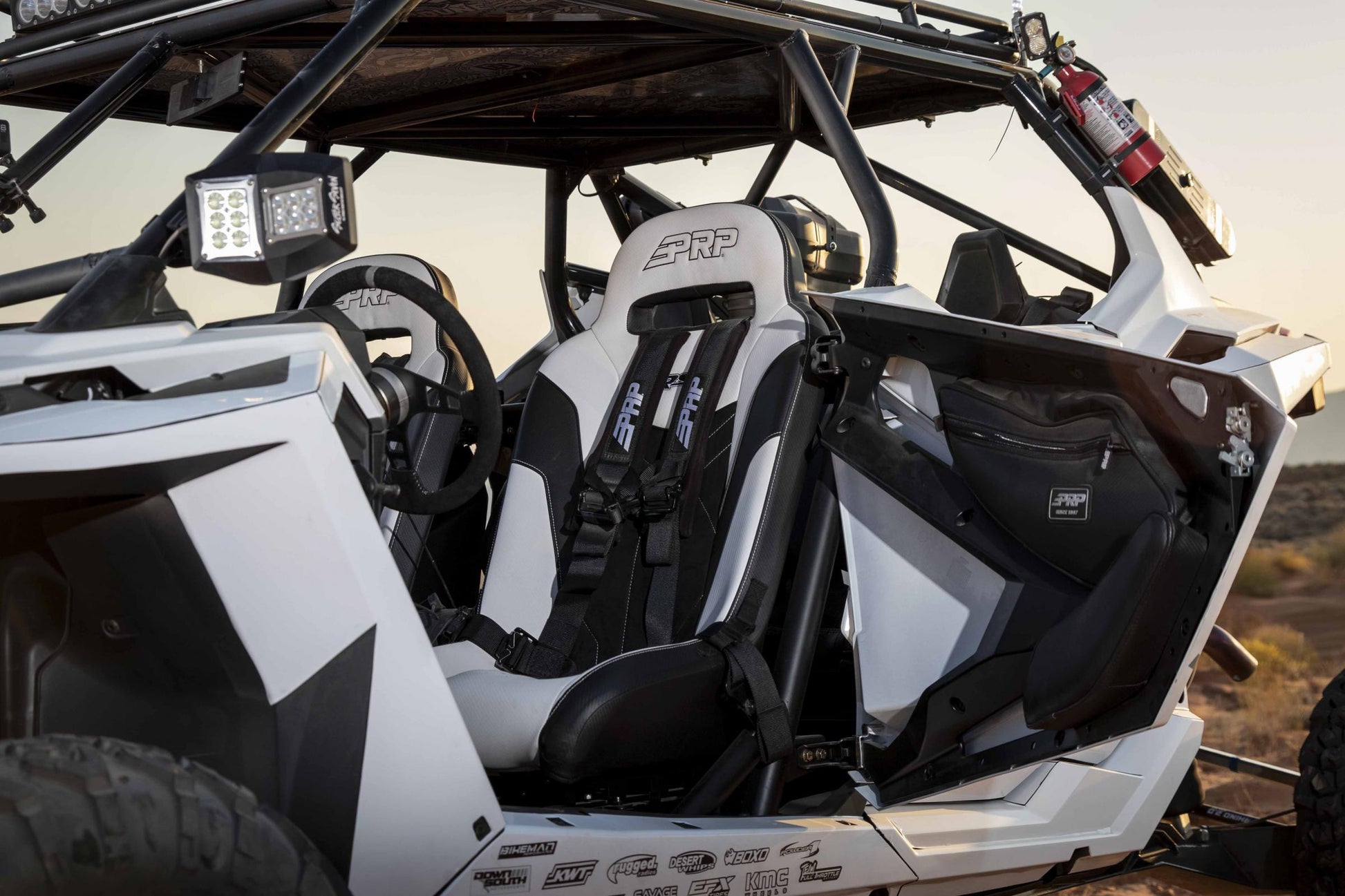 Quick Release Front Seat Mounts for Polaris PRO XP PRO R Turbo R Pair PRP Seats-1
