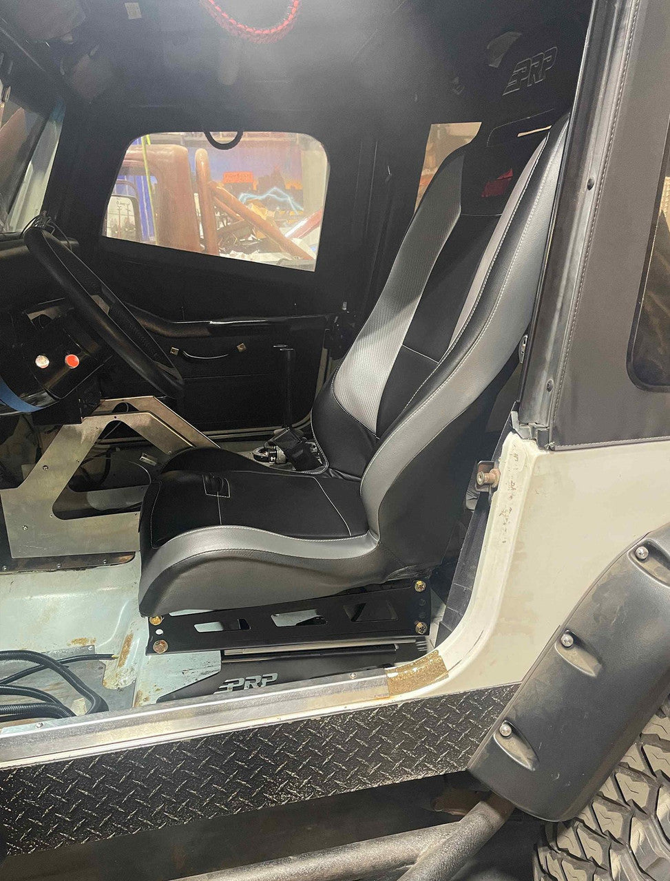 Seat Mounts for CJ7/YJ (Complete Pedestal) PRP Seats-4