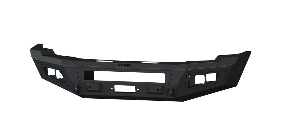 A2 Front Bumper Base For 2024-2026 Sierra 2500/3500 HD No Sensor Cutouts Bodyguard Bumpers