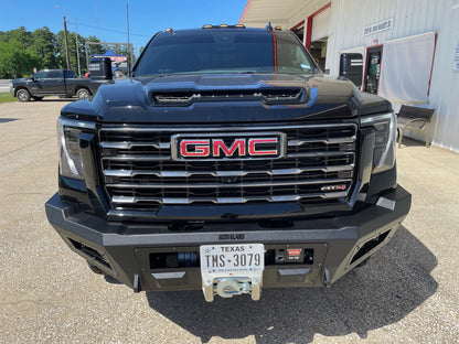 A2 Front Bumper Base For 2024-2026 Sierra 2500/3500 HD No Sensor Cutouts Bodyguard Bumpers-2