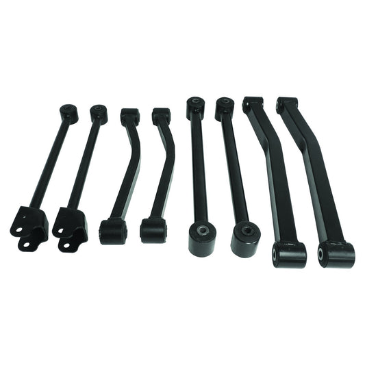 Front and Rear Control Arm Kit for 2007-2018 Jeep JK Wrangler Crown Automotive