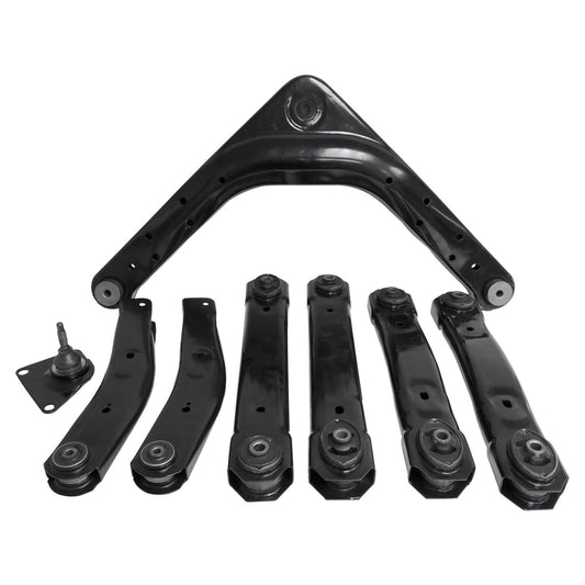 Front & Rear Control Arm Kit for 1999-2004 WJ, WG Grand Cherokee Crown Automotive
