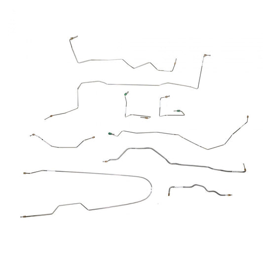 1999-2004 Jeep Grand Cherokee WJ Steel Brake Line Kit Fine Lines
