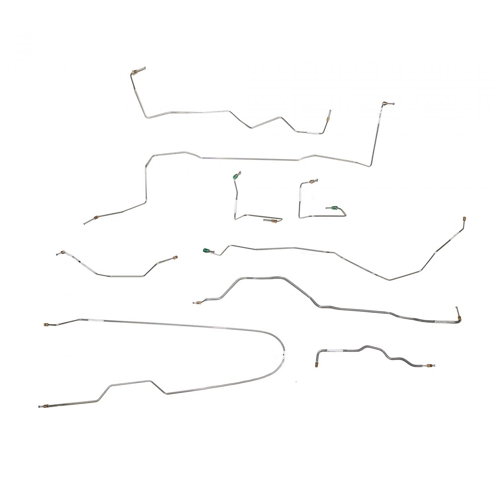 1999-2004 Jeep Grand Cherokee WJ Stainless Brake Line Kit Fine Lines