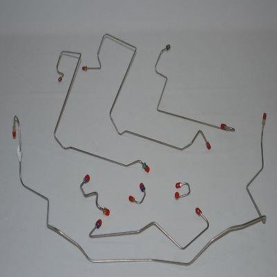 Complete Brake Line Kit For 95-97 Dodge Ram 3500 4WD RWABS Ext Cab/Long Bed Stainless Fine Lines