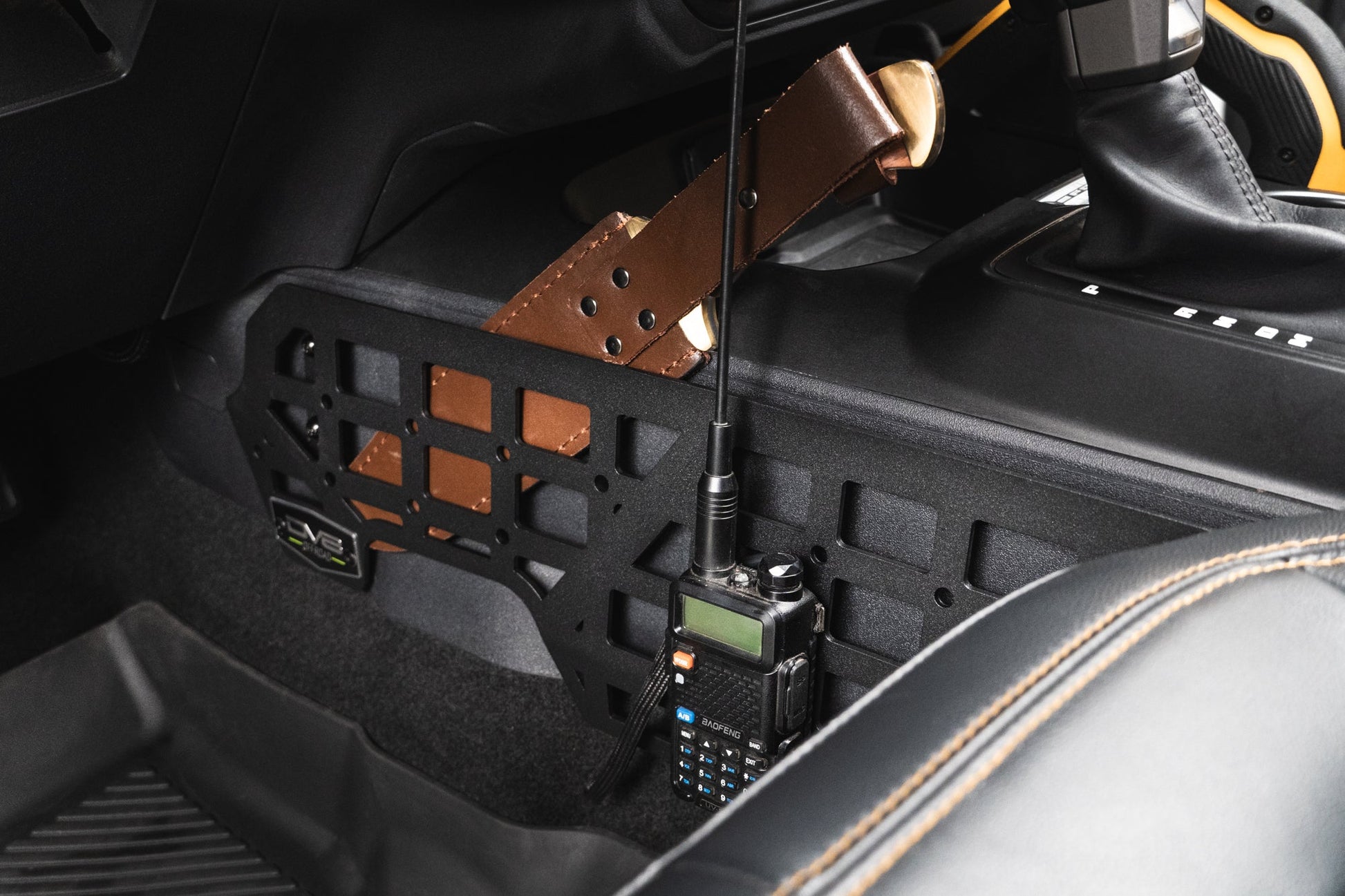 2021 2025 Ford Bronco Center Console Molle Panels DV8 Offroad-6