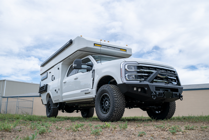 A2 Front Bumper Sport For 2023-2026 Ford F250/350 Superduty No Sensor Cutouts Without Mesh Grill Bodyguard Bumpers-7