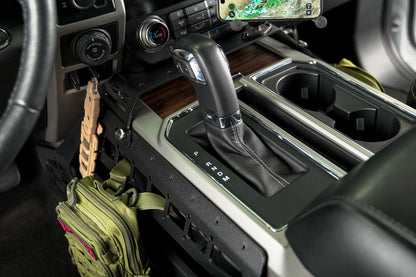 2015 2020 Ford F 150 2017 2021 Super Duty F 250/350 Center Console Molle Panels Device Mount DV8 Offroad-11