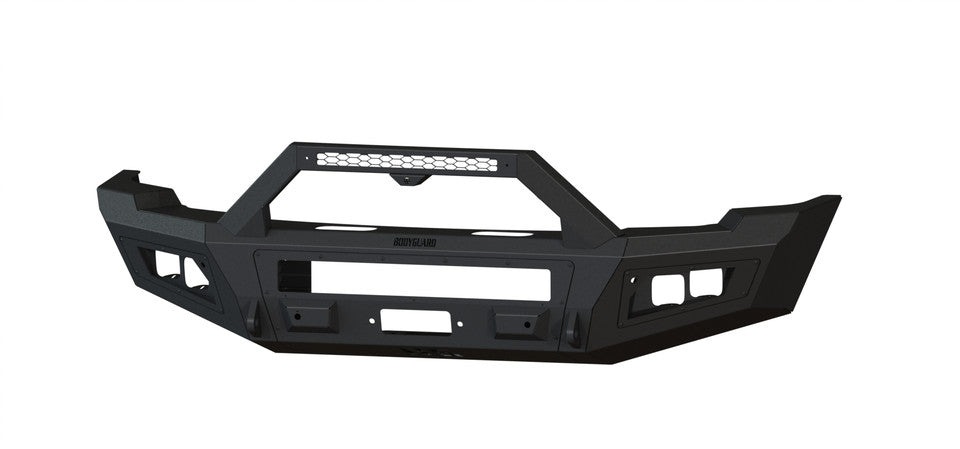 A2 Front Bumper Sport For 2024-2026 Sierra 2500/3500 HD No Sensor Cutouts Without Mesh Grill Bodyguard Bumpers-4