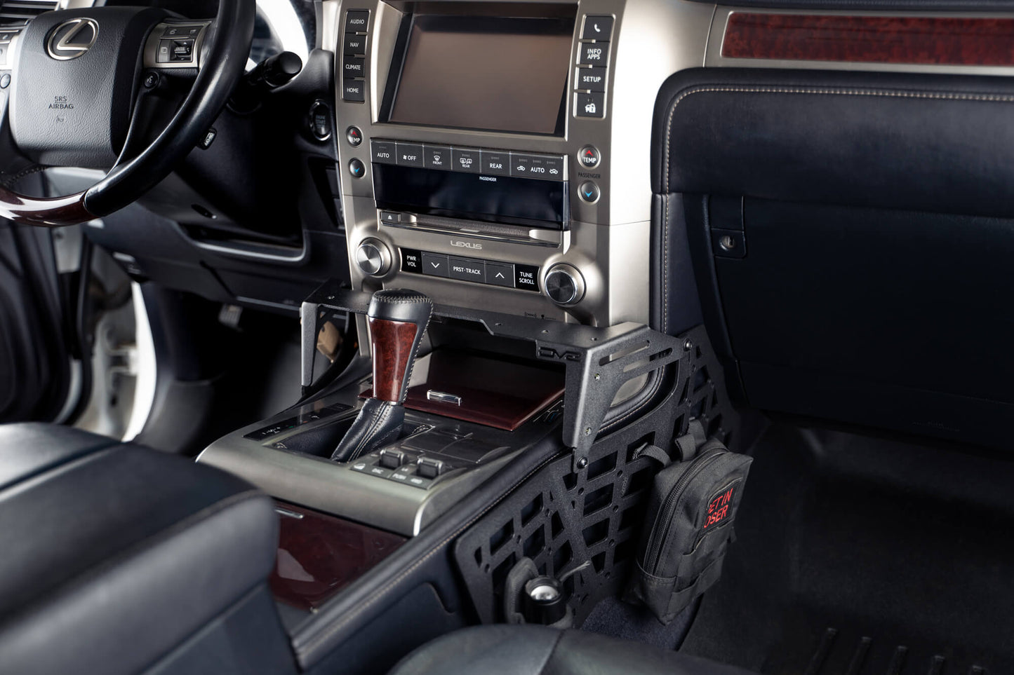 2010 2023 Lexus Gx 460 Center Console Molle Panels Digital Device Bridge DV8 Offroad-7