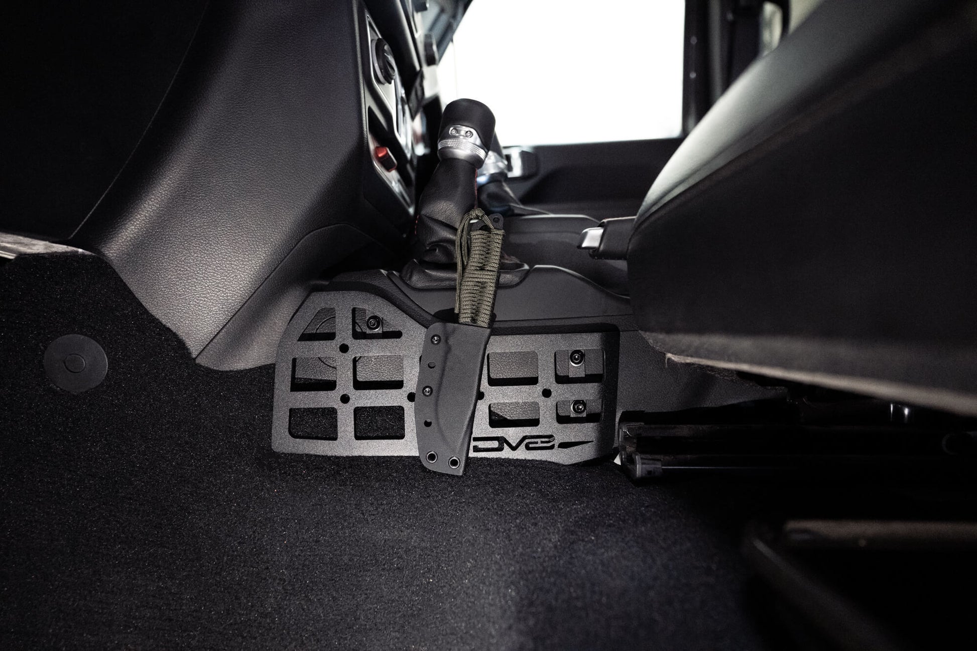 2018 2025 Jeep Wrangler JL JLU Gladiator JT Center Console Molle Panels DV8 Offroad-12