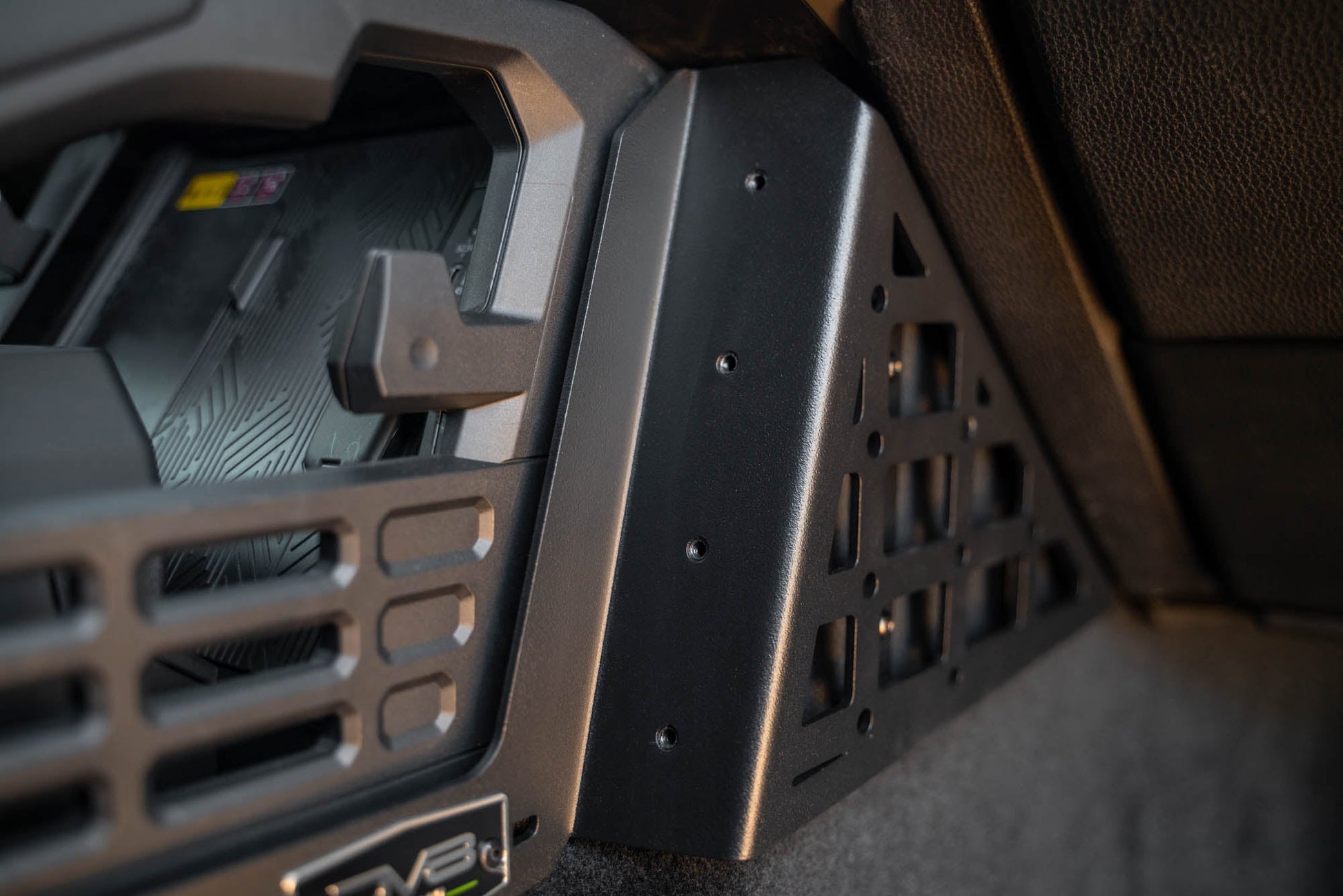 2024 2025 Toyota Tacoma Center Console Molle Panels Digital Device Mount DV8 Offroad-9