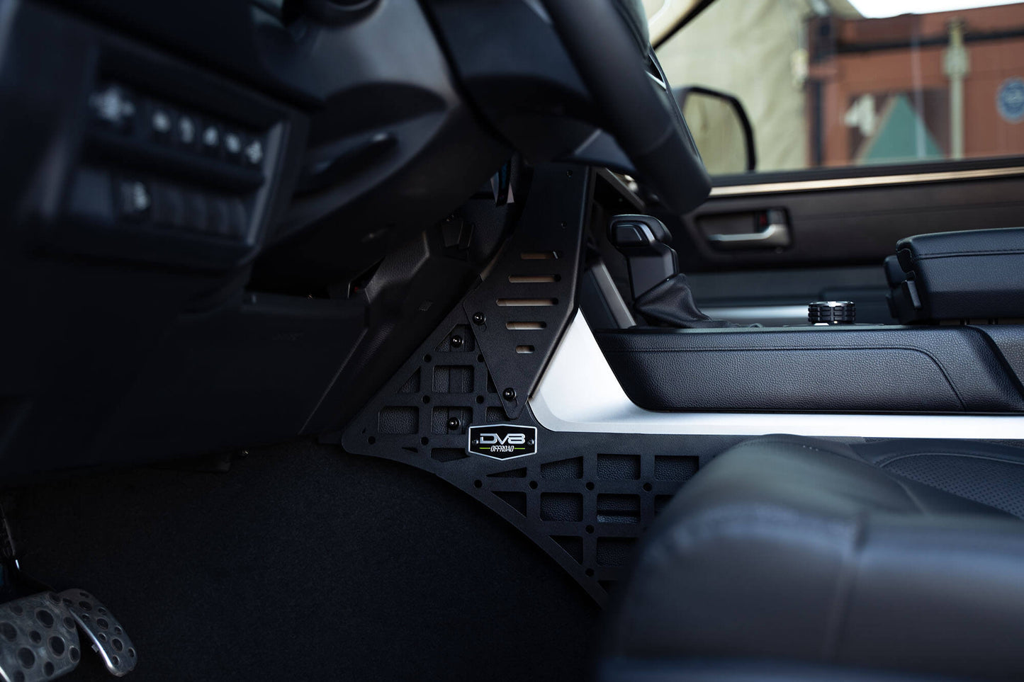 2022 2025 Toyota Tundra Sequoia Center Console Molle Panels Device Mount DV8 Offroad-11