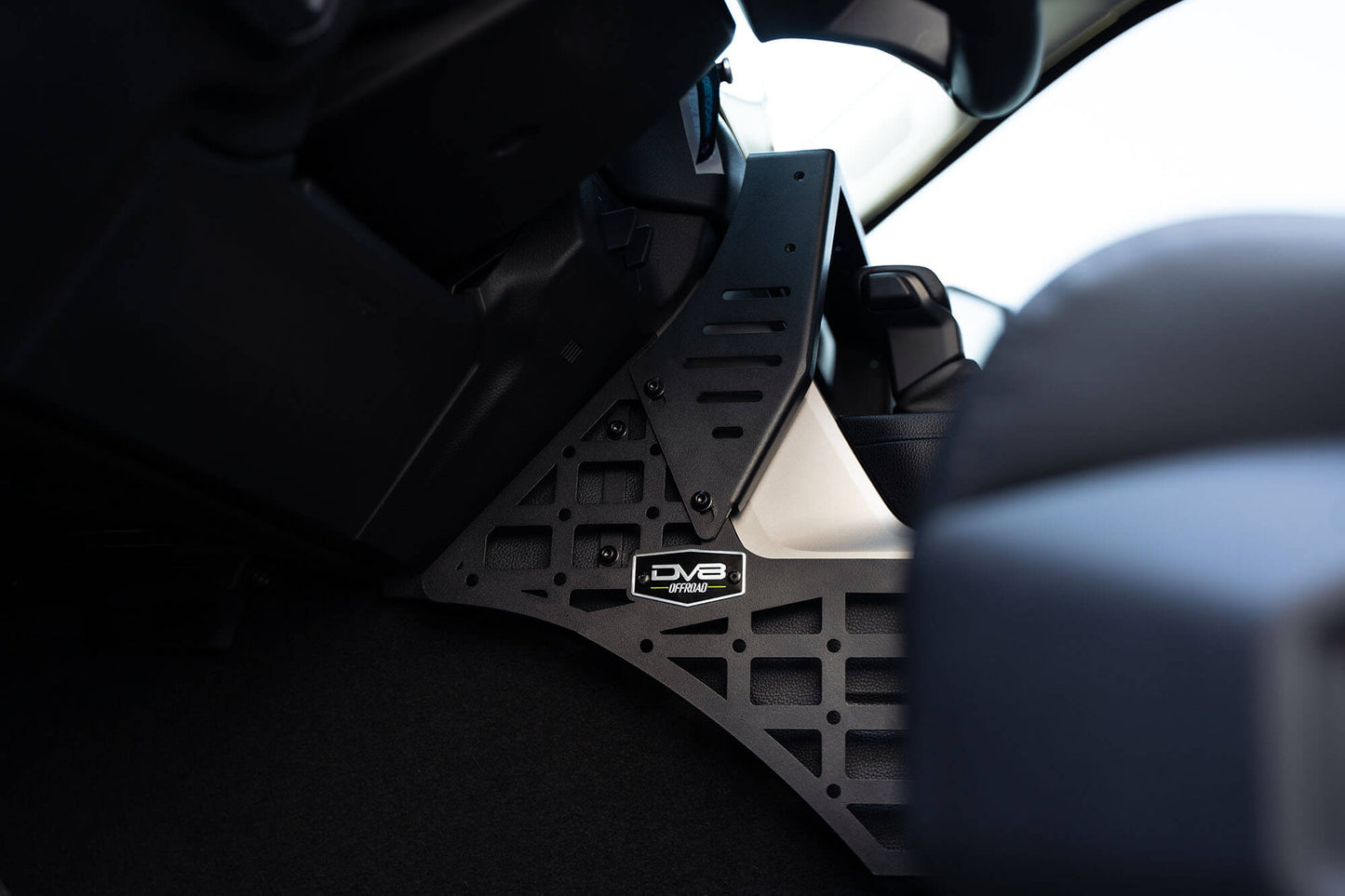 2022 2025 Toyota Tundra Sequoia Center Console Molle Panels Device Mount DV8 Offroad-14