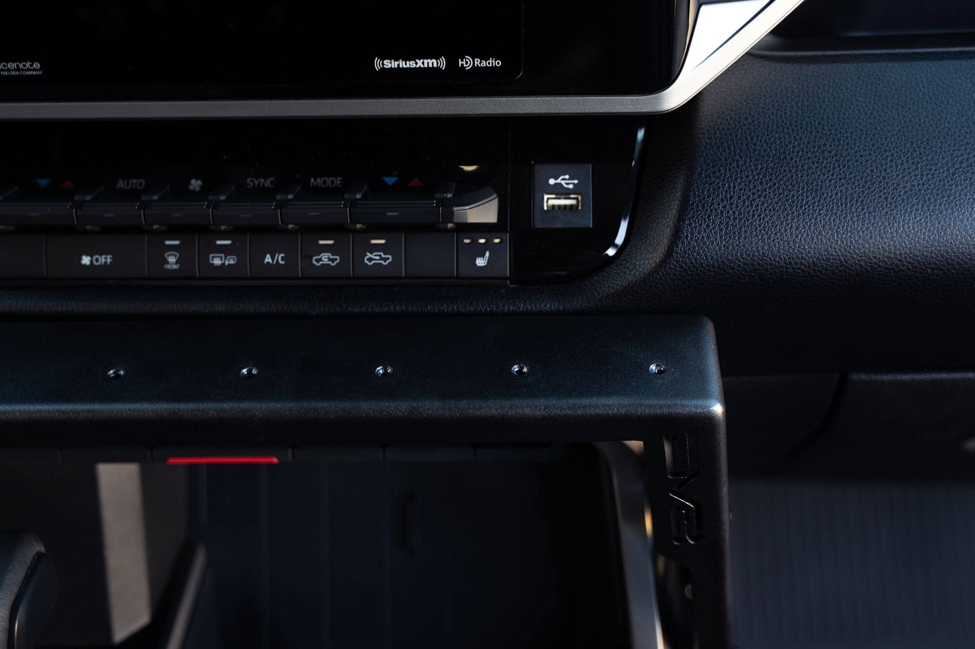 2022 2025 Toyota Tundra Sequoia Center Console Molle Panels Device Mount DV8 Offroad-6