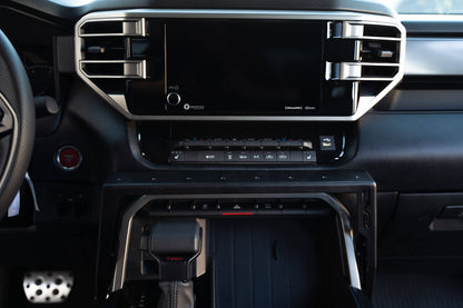 2022 2025 Toyota Tundra Sequoia Center Console Molle Panels Device Mount DV8 Offroad-9