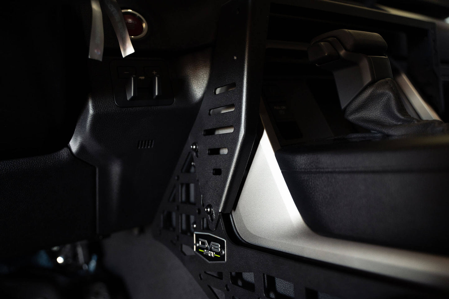 2022 2025 Toyota Tundra Sequoia Center Console Molle Panels Device Mount DV8 Offroad-10