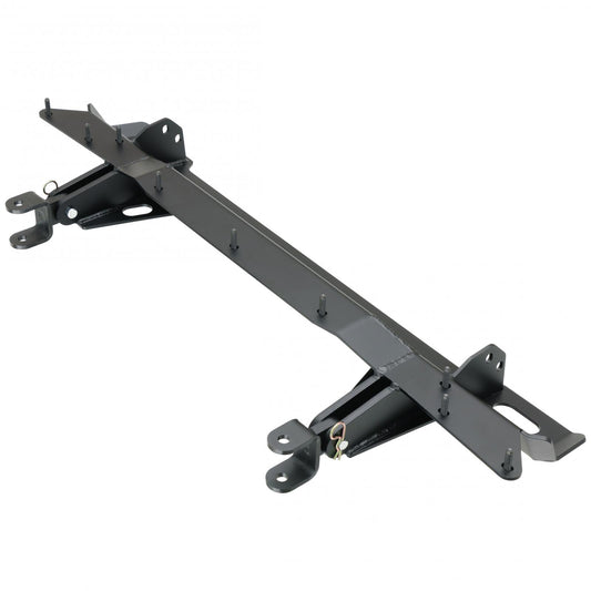 Tow Bar Mounting Kit 18-Up Wrangler JL 20-Up Gladiator w/Bumper Bolt-On Includes Mounting Plate Tow Bar Attaching Forks Hardware For Use w/ CE-9033F RockJock 4x4