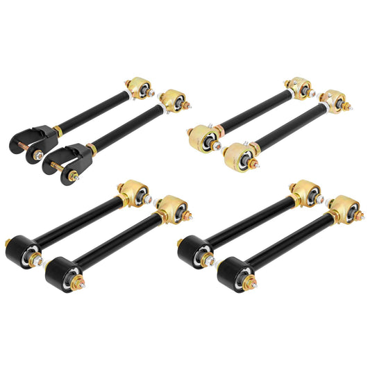 Johnny Joint Control Arm Set 97-06 Wrangler TJ and LJ Unlimited Adjustable Set Of 8 RockJock 4x4