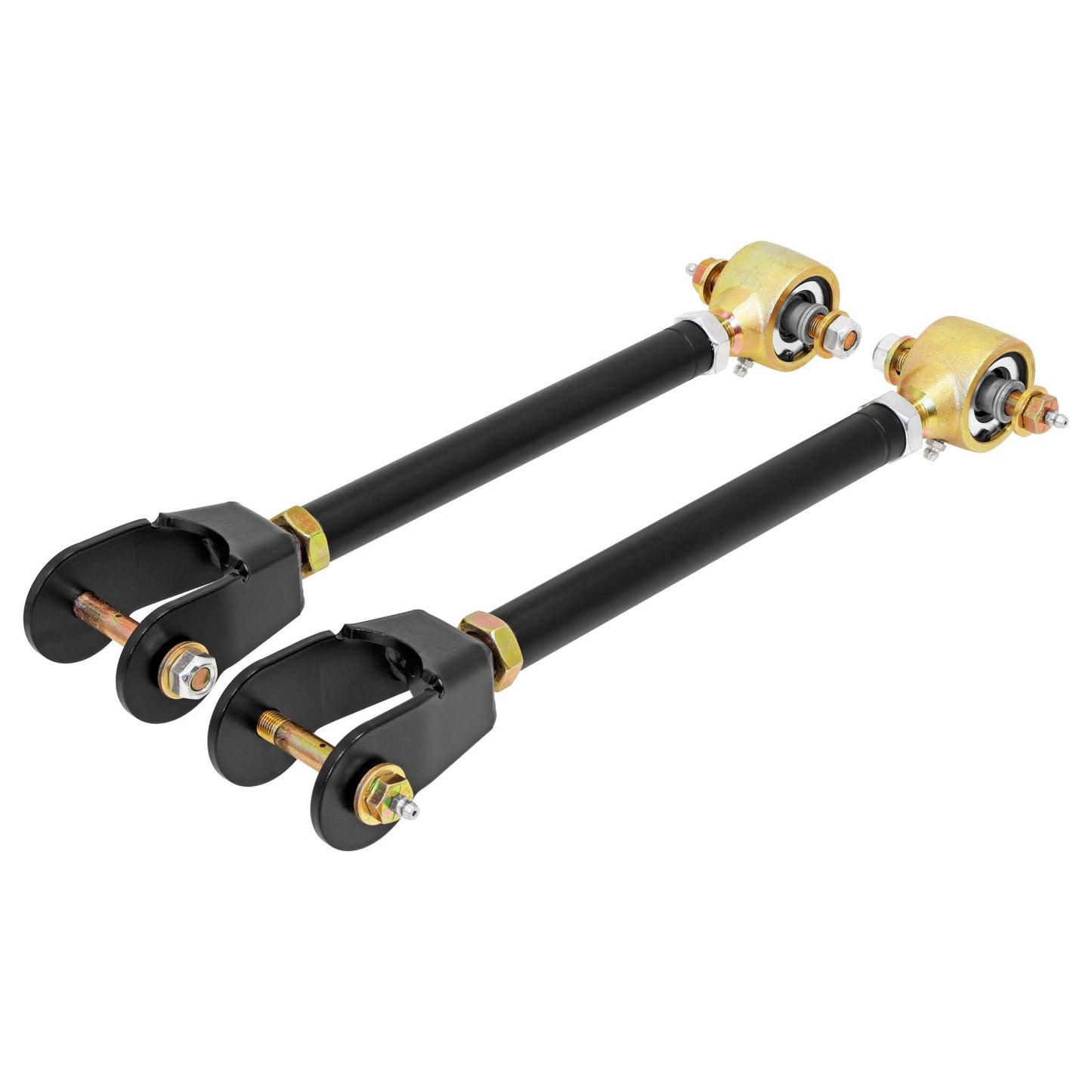 Johnny Joint Adjustable Control Arms 97-06 Wrangler TJ and LJ Unlimited/XJ/MJ Front Upper, Adjustable Greasable Pair RockJock 4x4