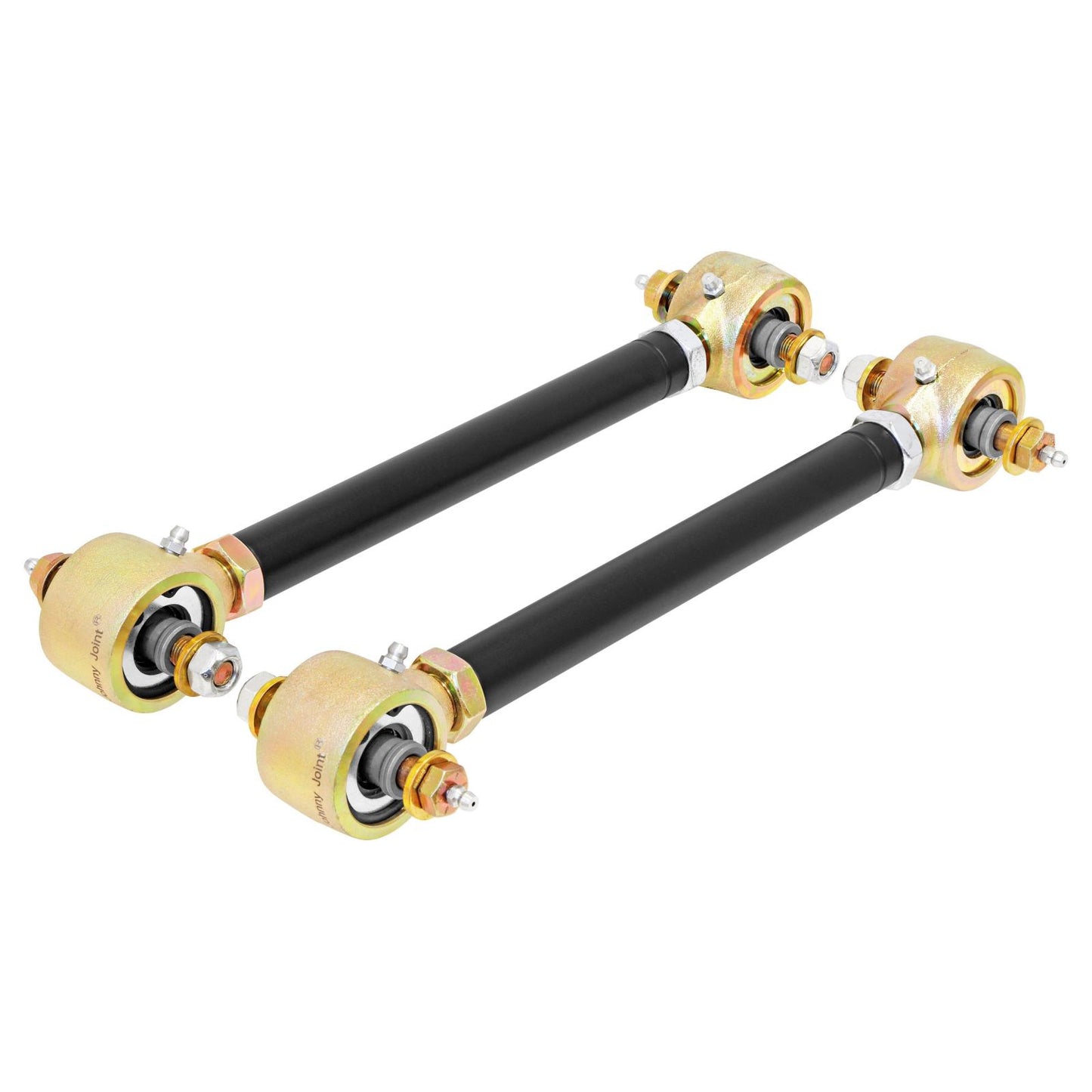 Johnny Joint Adjustable Control Arms 97-06 Wrangler TJ and LJ Unlimited Rear Upper, Adjustable Greasable Pair RockJock 4x4